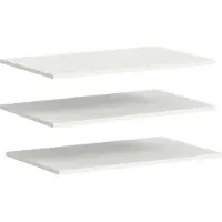 Furnilux Praktisch Einlegebodenset - Extra Opbergruimte In Je Kast - Tijdeloos Wit Design - 77x2x48cm