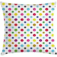 Abakuhaus kussenhoes – veelkleurig 40x40 cm – dubbelzijdig bedrukt, multicolor