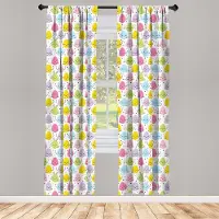 Abakuhaus Pasen gordijnset – microvezel – halfdonkerend – 2x75x175 cm