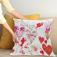 Abakuhaus Liefde Kussenhoes – Valentijn – 40x40 cm – dubbelzijdig bedrukt