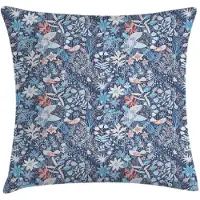 Abakuhaus Jacobeaans kussenhoes – 45x45 cm – Dubbelzijdig bedrukt – Blauw multicolor