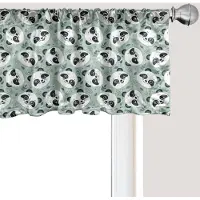 Abakuhaus Dieren Raamvalletje, Gordijnvalletje voor Keuken en Slaapkamer met Tunnelzoom, 137 cm x 30 cm, Multicolor