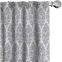 Abakuhaus Abstracte Gordijnen – 2-delige set 75x245 cm – microvezel – champagnekleur