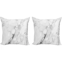 Abakuhaus Marmeren kussen – 2x60x60 cm – Dubbelzijdige print – microvezel