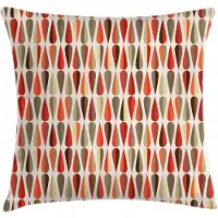 Abakuhaus Geometrische Kussenhoes – 40x40 cm – Dubbelzijdig bedrukt, Rits, Multicolor