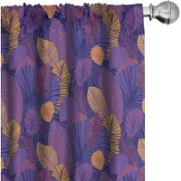 Abakuhaus – Jungle Botanicals Voorhangen – 2x75x245 cm – Mikrofaser