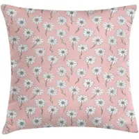 Abakuhaus – Kamillebloemen kussenhoes – 40x40 cm – Blush Paarsblauw