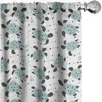 Abakuhaus Aboriginal – Voorhangen 2x75x225 cm – Microvezel – Kadettblauw