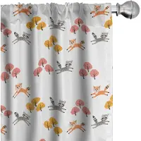 Abakuhaus Diergordijn – 2x75x175 cm – Microvezel, Meerdere kleuren