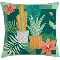 Abakuhaus kussenhoes – Bloemen – 40x40 cm – Dubbelzijdig bedrukt