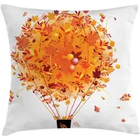 Abakuhaus Herfstconcept Luchtballon – Kussenhoes 50x50 cm – Dubbelzijdig bedrukt