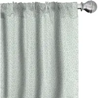 Abakuhaus Luau Gordijnen – 2x75x245 cm – mintgroen/wit – microvezel