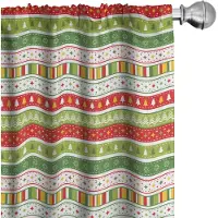 Abakuhaus Gordijnen 2x75x175 – microvezel, halfdonker, Digiprint – Limoen