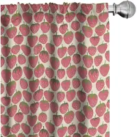 Abakuhaus Voorhang – 2x75x225 cm – Microfaser – Donker koraal olijfgroen