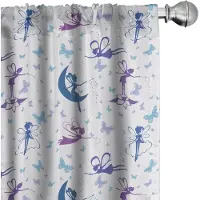 Abakuhaus Engelvleugels – Set van 2 gordijnen – 75 x 175 cm – lila
