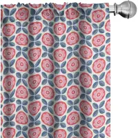 Abakuhaus Gordijnen – 2x75x175 cm – microvezel – halfdonker – paarsblauw