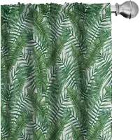 Abakuhaus Jungle Leaves – Gordijnen – 2-delige set 75×245 cm, microvezel
