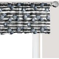 Abakuhaus Fruit Raamvalletje, Gordijnvalletje voor Keuken en Slaapkamer met Tunnelzoom, 137 cm x 30 cm, Multicolor