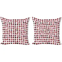 Abakuhaus Kussenhoes – Cranberry Berry – 50x50 cm – Dubbelzijdig Digitaaldruk