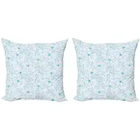 Abakuhaus Kussenhoezen Set – 2x50x50 cm – Dubbelzijdige druk