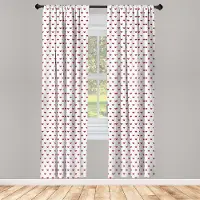Abakuhaus Diamantmotief venstergordijnen – 2-delige 75x245 cm – Blauw/Grijs