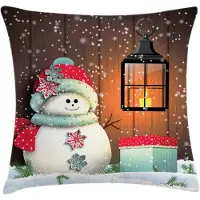 Abakuhaus Kerstkussenhoes – Tuin-Design – 45x45 cm – dubbelzijdig bedrukt