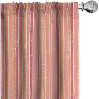 Abakuhaus Grunge gordijnen – 2x75x225 cm – microvezel – zalmkleur
