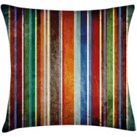 Abakuhaus Gestreepte kussenhoes – Retro banden – 40x40 cm – Meerkleurig