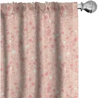 Abakuhaus Kersenbloesem Gordijnen – 2x75x245 cm – microvezel, verduisterend