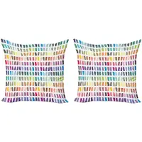 Abakuhaus Abstrakt Kussenhoes-Set – 2x45x45 cm – Multicolor