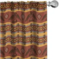 Abakuhaus Stammes gordijnen – 2x75x225 cm – microvezel