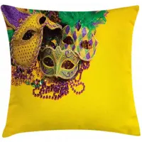 Abakuhaus Carnaval-kussenhoes – Venetiaans – 40x40 cm – Tweezijdig bedrukt