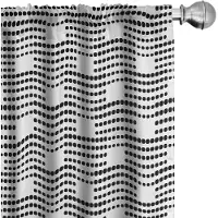 Abakuhaus Abstracte gordijnen – 2-delige set 150x225 cm – Microvezel, Digitaal bedrukt