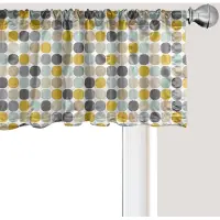 Abakuhaus Gordijnvalletje in gedempte kleuren, gordijnvalletje voor keuken en slaapkamer met tunnelzoom, 137 cm x 45 cm, meerkleurig