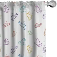 Abakuhaus Vlinder Gordijnen – 2x75x245 cm – Meerkleurig