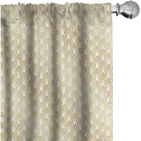Abakuhaus Abstrakt Voorhang – Zeeschelp, 2x75x225 cm – Microvezel