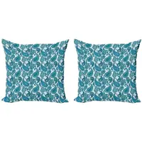 Abakuhaus Paisley Kussenhoes 2x45x45 – Dubbelzijdig Digitaldruk – Mikrofaser