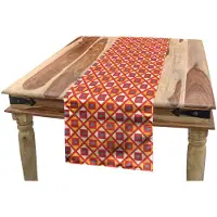 Abakuhaus Geometrische Tafelrunner – 40×180 cm – hemelsblauw