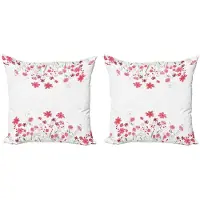 Abakuhaus Kussenhoes – 40x40 cm – Set van 2, dubbelzijdig, microvezels, multicolor