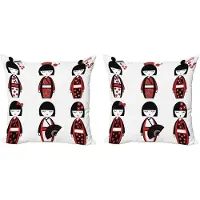 Abakuhaus Geisha kussenhoes – 2x 40x40 cm – Microvezel