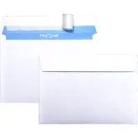 Netuno Facturen enveloppen A6 - zonder venster - C6 - 114 x 162 mm - 100 stuks - zelfklevend met plakstrip - 90 gram -