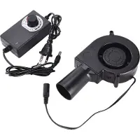 Crrynuo , 12V Blower - Grillventilator - met snelheidsregelaar voor buitengrills, kamperen, houtkachels, houtskoolstarter