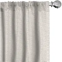 Abakuhaus Crème Diamantgordijnen – Digitaal bedrukt, 2x75x245 cm