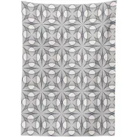 Abakuhaus Tafelkleed geometrisch – ivoor/zwart – 140x170 cm
