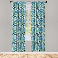 Abakuhaus Zeester – Raamgordijnen – 2x75x175 cm – Roedezak