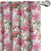 Abakuhaus Aquarell Gordijnen – 2x75x225 cm – Multicolor, microvezel