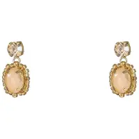 Go Dutch Label Oorknoppen Spring Stone Studs Summer Champagne