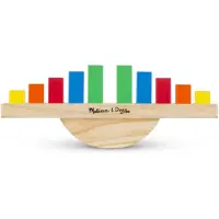 Melissa & Doug balansspel Regenboog 13 delig