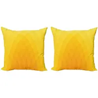 Abakuhaus Kussenhoes Set 2x50x50 cm – Dubbelzijdig bedrukt – Rits – Multicolor