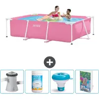 Intex Rechthoekig zwembad - 220x150x60 cm - 5-delig - SCB120